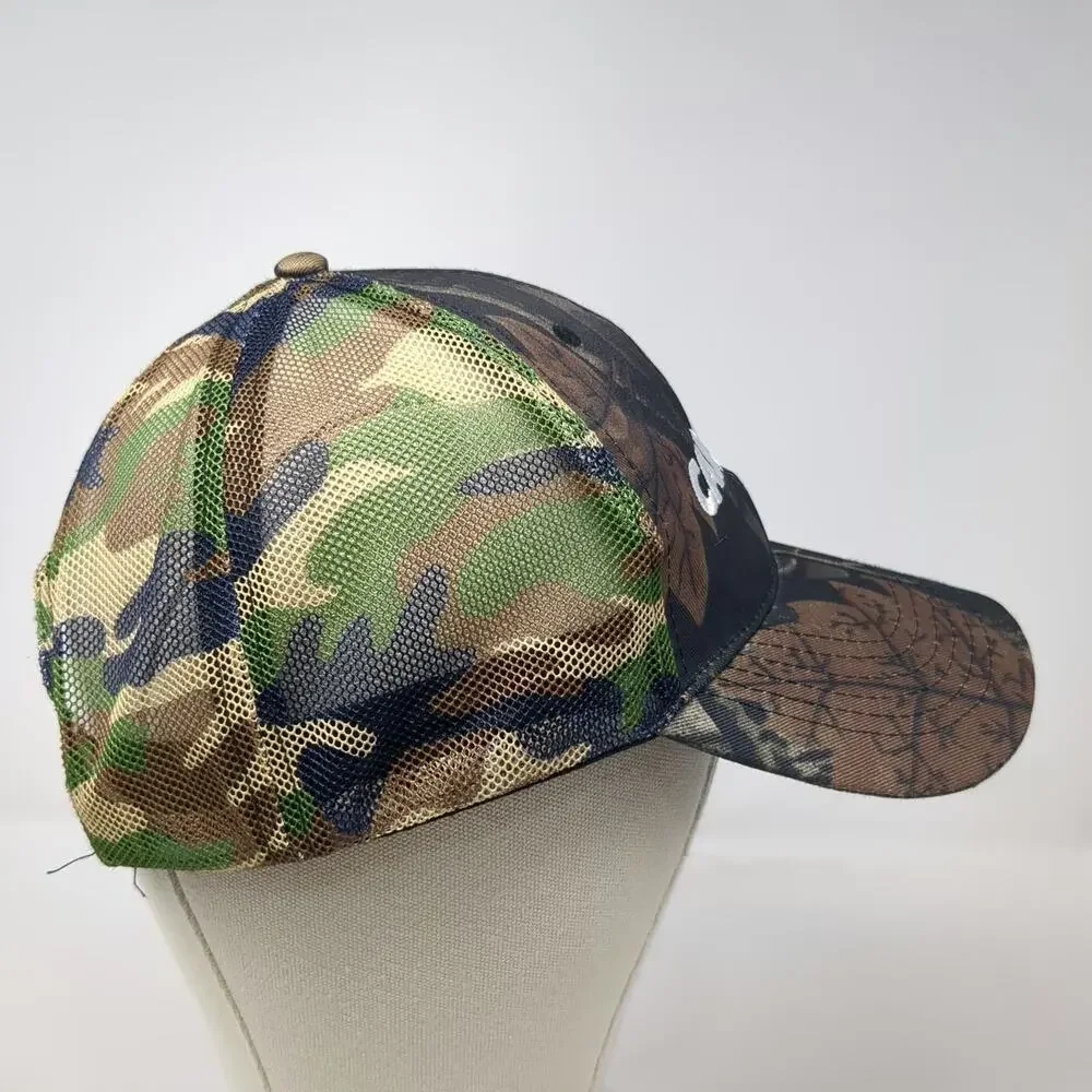 Carquest Trucker Hat Brown One Size Camo Mesh Back Snapback Auto Parts Logo